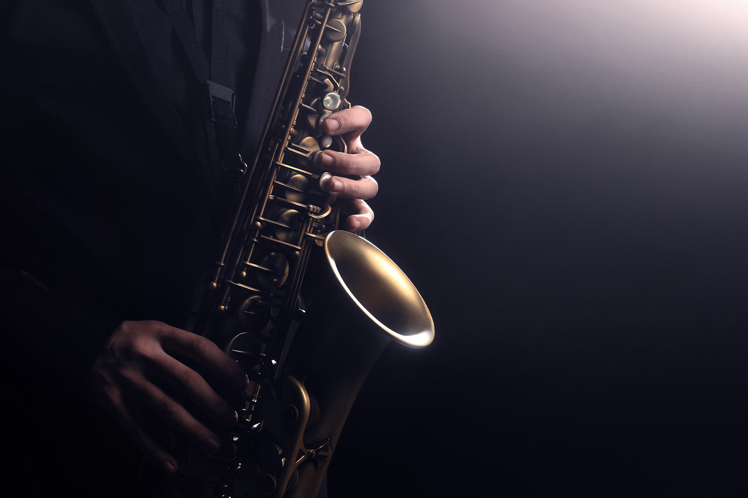 Person Playing a Saxophone 