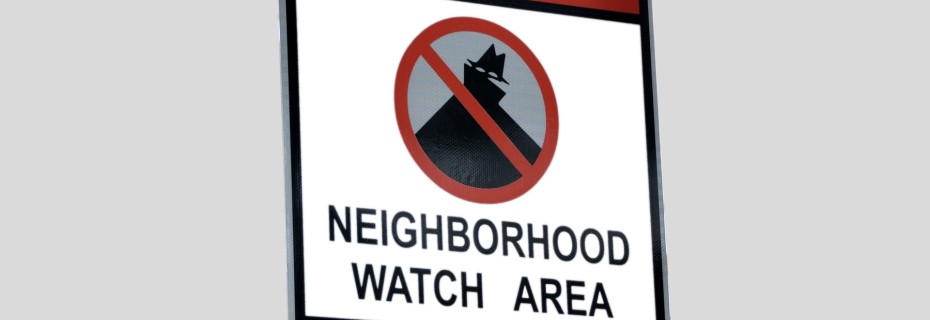 Neighborhood Watch Sign